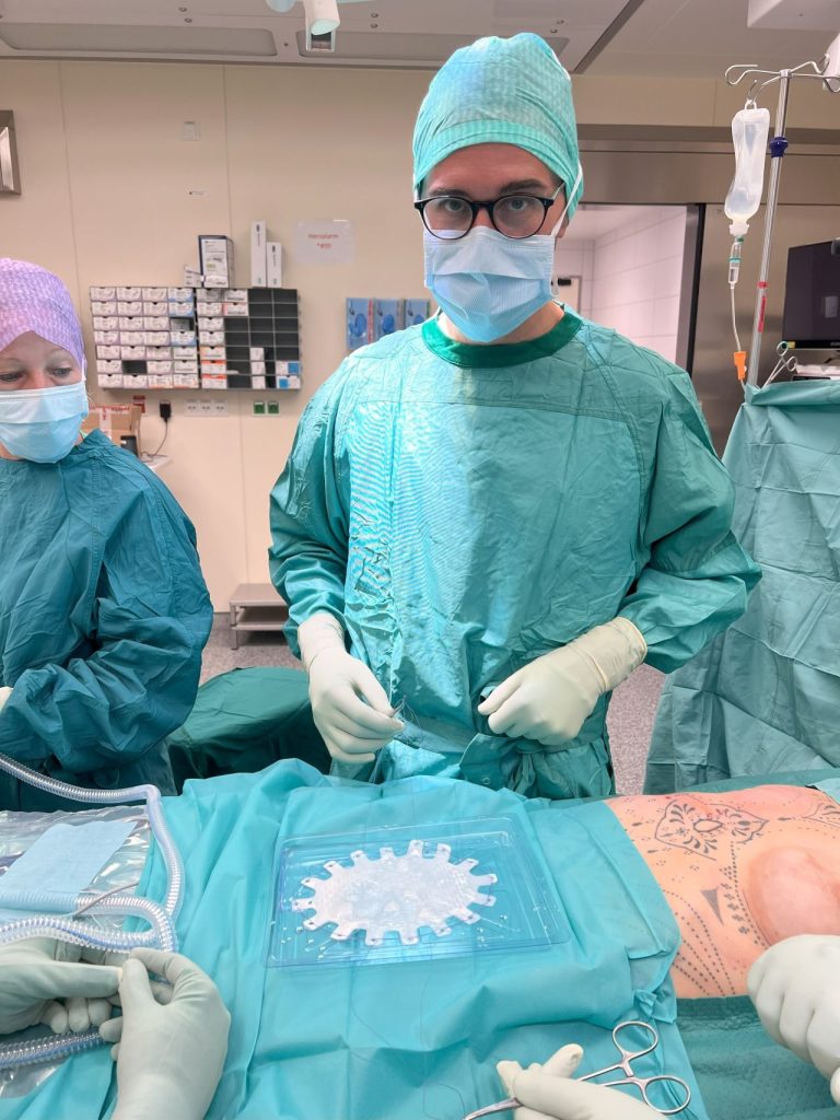 Dr. Riedl bilateral breast surgery with exashape bioshield pocket membrane