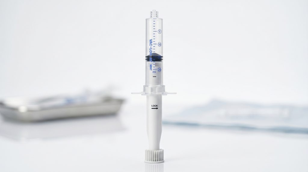 Vacuum Locking Syringe